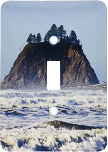 3dRose lsp_192018_1 Usa Washington, Olympic National Park, Cape Alava, Sea Stacks, Toggle Switch