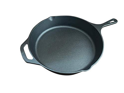 ABO Gear Cast Iron Skillet Cast Iron Pan, 12 Inch Pre Seasoned Skillet Cast Iron Pan ABO Gear Cast Iron Skillet Cast Iron Pan, 12 Inch Pre Seasoned Skillet Cast Iron Pan