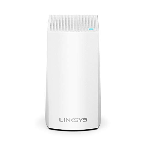 Linksys Velop Mesh Router (Home Mesh WiFi System for Whole-Home WiFi Mesh Network) 1-PackAmazonUs/ White