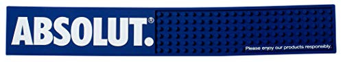 Absolut Vodka Bar Mat Spill Mat Rail Drip Mat - 21.5" x 3.25" Blue