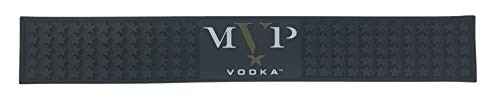 MVP Vodka Professional Bar Rail Runner Drip Spill Star Pattern Mat