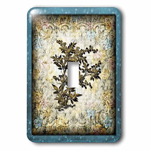 3dRose lsp_36587_1 Vintage Pastel Colors Single Toggle Switch, Not applicble