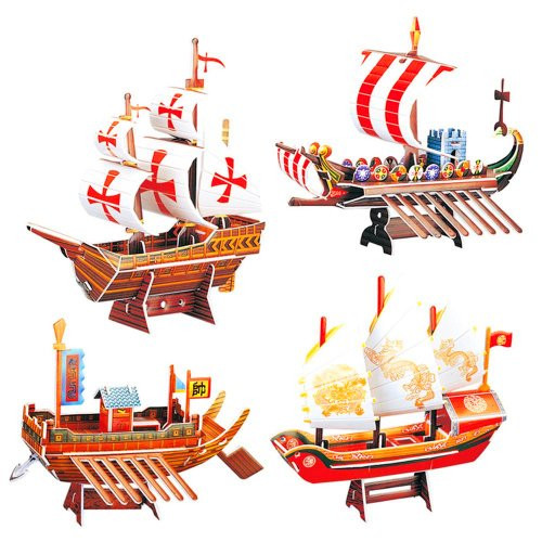 CubicFun 3D Puzzle Ship-Series "The Era of Navigation"