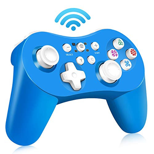 Wireless Controller for Nintendo Switch, VOYEE Pro Switch Controller Compatible with Nintendo Switch (Blue)