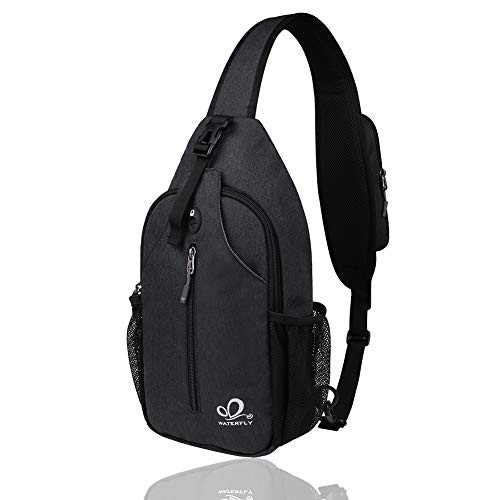 Waterfly Crossbody Sling Backpack Sling Bag Travel Hiking Chest Bag Daypack