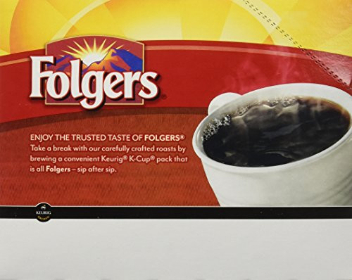 Folger's Gourmet Selections, Black Silk Coffee K-Cup Portion Packs for Keurig Brewers (48 Count)