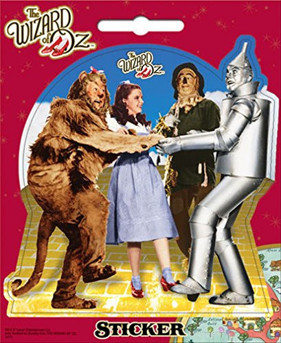 Ata-Boy Wizard of Oz Cast 4" Full Color Sticker