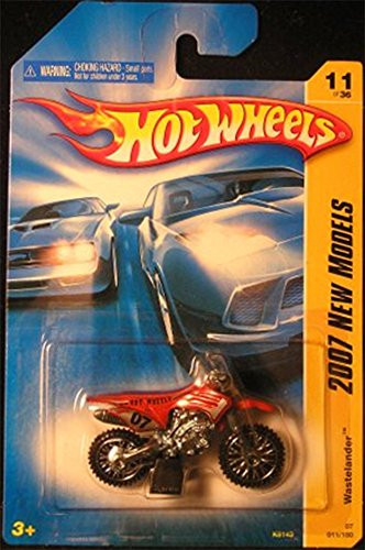 2007 MATTEL - New Models - Wastelander Gray And Red Formed Blister Mattel Hot Wheels Diecast Collectibles Collector Car #11/180
