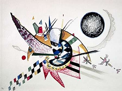 Posterazzi Watercolor Painting of Composition Poster Print by Wassily Kandinsky, (11 x 14)