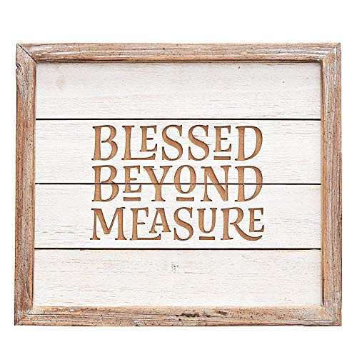 Blessed Beyond Measure - Wood-Framed Wall Art, Blessed Beyond Measure Collection