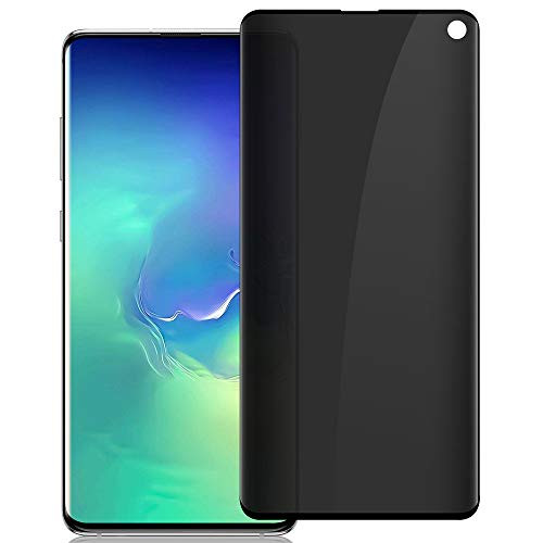 Galaxy S10 3D Curved Privacy Tempered Glass Screen Protector, Defender 9H Hardness Case Friendly Anti-spy Peeking Tempered Glass Screen Protector, for Samsung Galaxy S10 (6.1") Galaxy S10 3D Curved Privacy Tempered Glass Screen Protector, Defender 9H Hardness Case Friendly Anti-spy Peeking Tempered Glass Screen Protector, for Samsung Galaxy S10 (6.1")