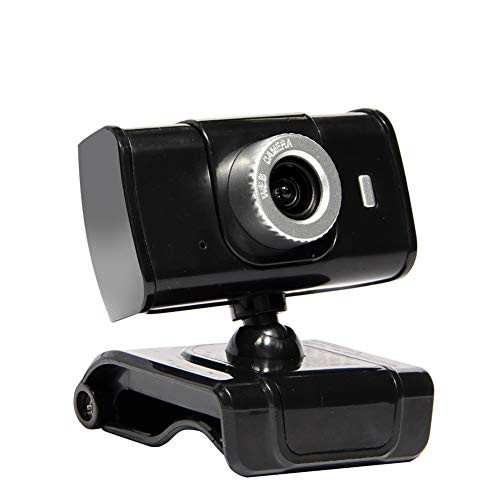MOIAK Web Camera, HD Webcam with Microphone for PC Computers Laptops, USB Clip-On Web Cam 360 Degree Rotatable for Notebook Camera
