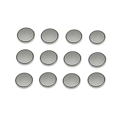 CR2032 Battery, Popmall 12 PCS CR2032 3V Lithium 2032 Coin Button Cell Battery for Electronic Toy Watch LED