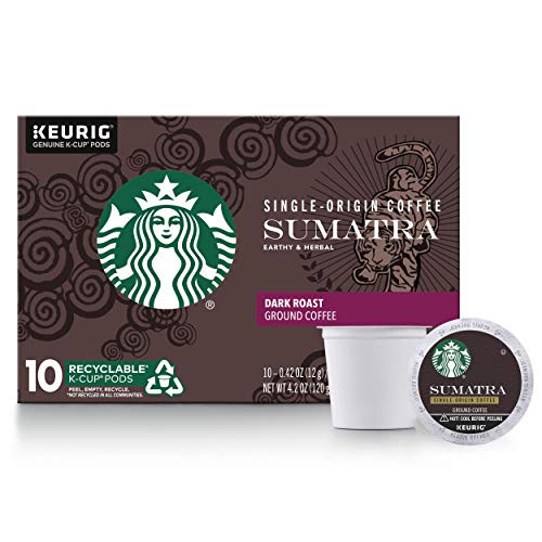 Starbucks Sumatra Dark Roast Single Cup 