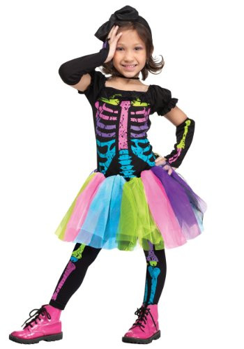 Funky Punky Bones Costume - Toddler Large