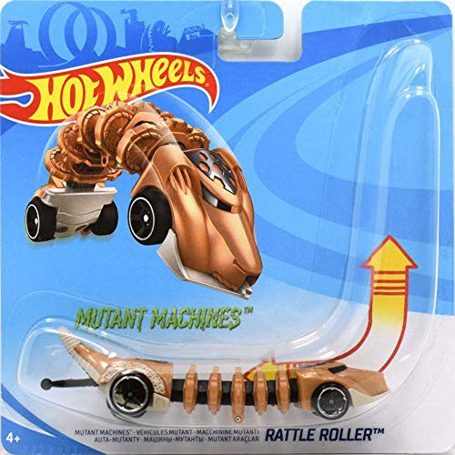 Mutant Machines Rattle Roller - Compatible with Hot Wheels and Made by Hotwheels Unique Slithering Action Car