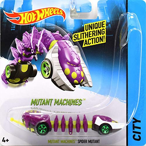 Mutant Machines Spider Mutant - Compatible with Hot Wheels and Made by Hotwheels ~ Unique Slithering Action Car ~ CGM85