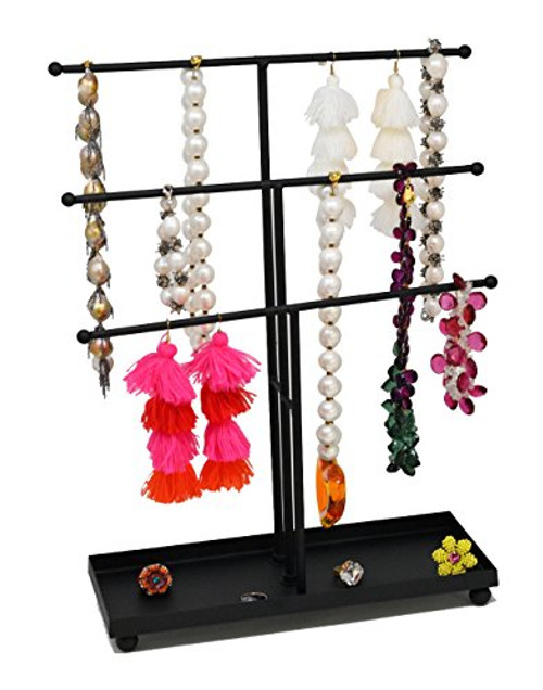 ARAD Metal Jewelry Tree, Holder Organizer-Hanging Jewelry Display for Necklaces, Bracelets, Rings & Piercings ARAD Metal Jewelry Tree, Holder Organizer-Hanging Jewelry Display for Necklaces, Bracelets, Rings & Piercings