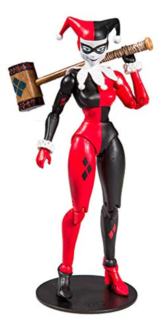 McFarlane Toys DC Multiverse Harley Quinn: Classic Action Figure, Multicolor