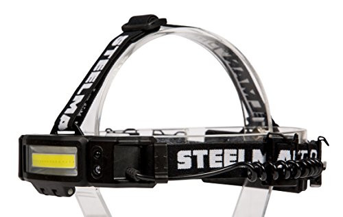 STEELMAN PRO 79236 200 Lumen Slim Profile COB LED Headlamp STEELMAN PRO 79236 200 Lumen Slim Profile COB LED Headlamp