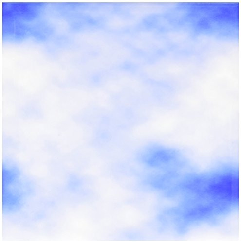 3dRose White Clouds and Blue Sky Ceramic Tile, Set of 4