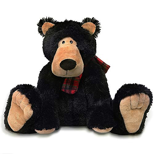 AMERLL Soft Teddy Bear Stuffed Animal Plush Bear Durable Stuffed Animal Teddy Bear Plush Toy Gifts for Toddler Girls Kids,Black,12.6 inches AMERLL Soft Teddy Bear Stuffed Animal Plush Bear Durable Stuffed Animal Teddy Bear Plush Toy Gifts for Toddler Girls Kids,Black,12.6 inches