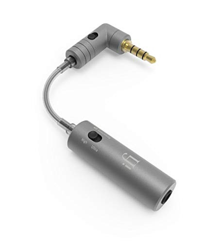 iFi iEMatch 3.5mm Audio Attenuator for Headphones and In-Ear-Monitors - Compatible with 3.5mm Headphone Jack - Travel Kit Includes Accessories