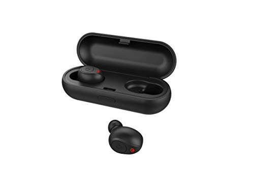 PowerLocus Bluetooth True Wireless Earbuds, [35H, Bluetooth V5.0, HD Stereo] TWS Wireless Headphones in-Ear, Sports Bluetooth Earbuds with Built-in Mic, IPX5 Waterproof Earphones with Charging Case