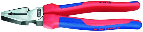 Knipex 0202225 9-Inch High Leverage Combination Pliers - Comfort Grip