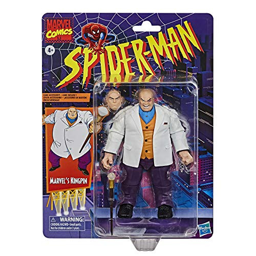 Spider-Man Hasbro Marvel Legends Series 6-inch Collectible Marvels Kingpin Action Figure Toy Vintage Collection
