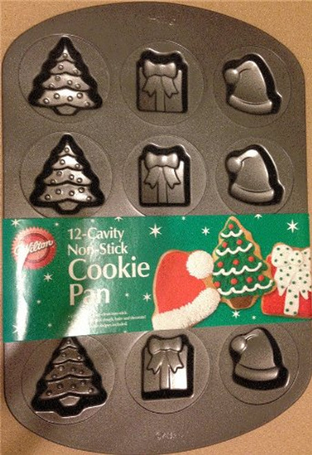 Wilton 12 Cavity Non-stick Cookie Pan Wilton 12 Cavity Non-stick Cookie Pan