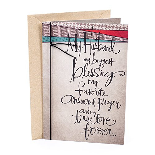 Hallmark Mahogany Birthday Card for Husband (Thank the Lord for You) Hallmark Mahogany Birthday Card for Husband (Thank the Lord for You)