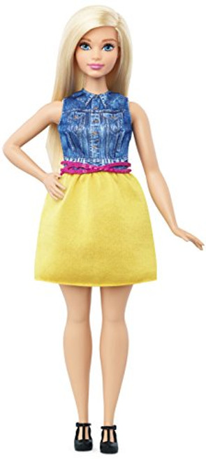 Barbie Fashionistas Doll 22 Chambray Chic - Curvy Barbie Fashionistas Doll 22 Chambray Chic - Curvy