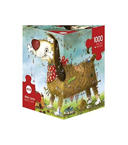 Heye Dog's Life 1000 Piece Marino Degano Jigsaw Puzzle