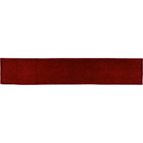 VHC Brands Christmas Tabletop & Kitchen-Velvet Holiday Runner, 13" x 72", Red VHC Brands Christmas Tabletop & Kitchen-Velvet Holiday Runner, 13" x 72", Red