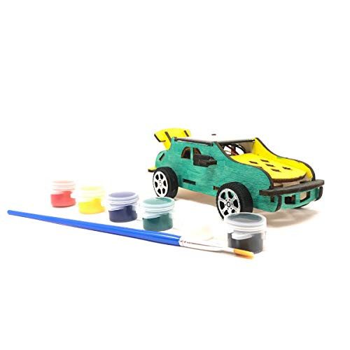 Captain Nosa Build Your Own Solar Powered Car | 3D STEM Puzzle Toy