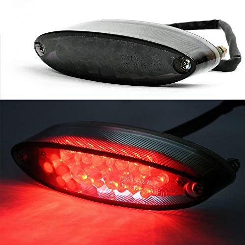 Universal Motorcycle Taillight Brake Stop Light ATV Tail Light for Honda Yamaha Kawasaki Suzuki Harley