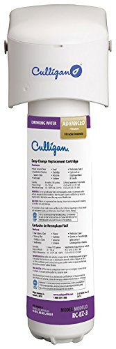Culligan IC-EZ-3 EZ-Change Inline Icemaker and Refrigerator Filtration System, Advanced 500 Gallon Filter Included