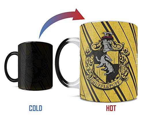 Harry Potter  Hogwarts House Colors  Hufflepuff  Morphing Mugs Heat Sensitive Mug  11 Ounces