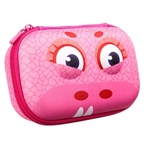 ZIPIT Wildlings Pencil Case/Pencil Box/Storage Box, Pink