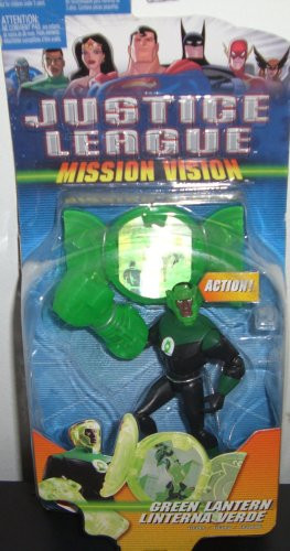 Justice League Mission Vision Green Lantern Figure