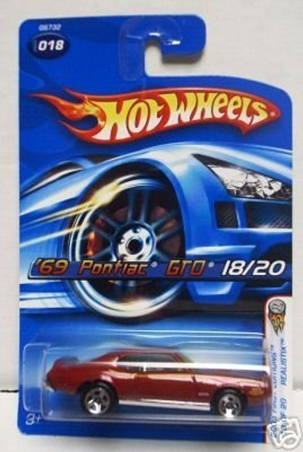 Hot Wheels *69 Pontiac Gto (Red) #018 Kmart Exclusive Hot Wheels *69 Pontiac Gto (Red) #018 Kmart Exclusive