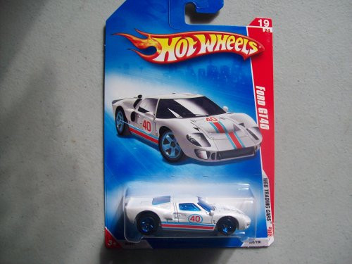 Hot Wheels 2008 Web Trading Cars Ford GT40 1:64 Scale