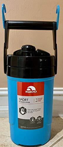 Igloo Sport Beverage Cooler 1/2 Gallon Blue & Black