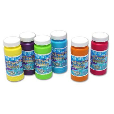 Imperial Toy 08110 4 Oz Miracle® Bubbles Assorted Colors