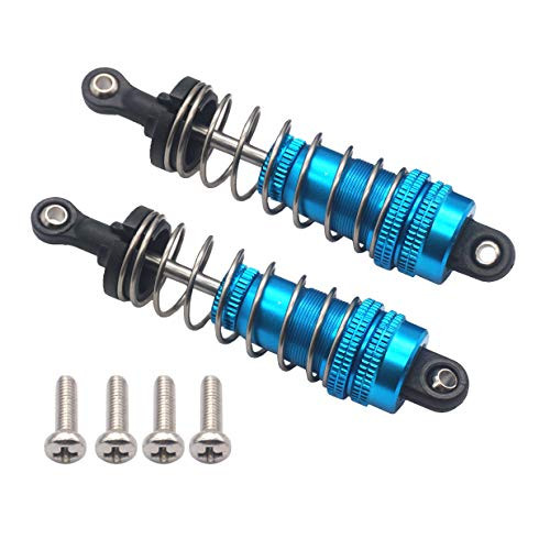 2Pcs ShareGoo Metal Shock Absorber Damper Suspension Upgrade Parts for WLtoys 144001 1/14 RC Car Buggy