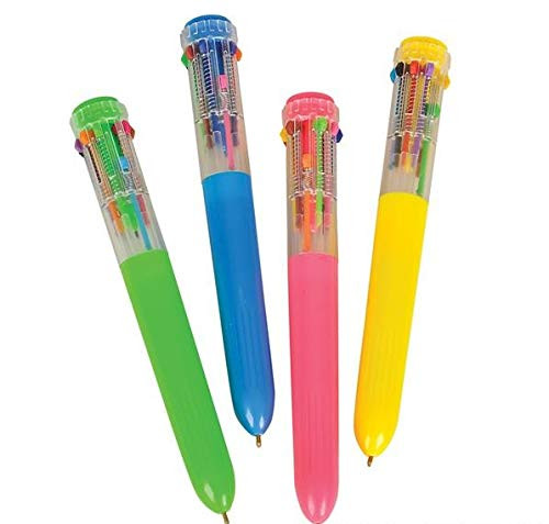 Rhode Island Novelty Ten Color Retractable Pen 24 PK of Retro Pens