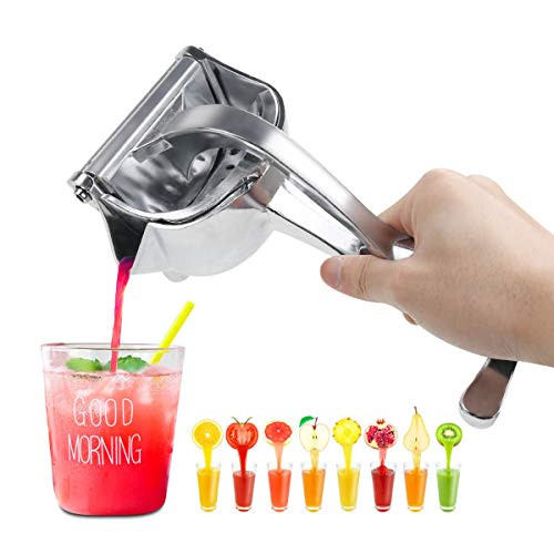 Lemon Squeezer Manual Fruit Juicer - Alloy Orange Juice Squeezer for Orange, Lime Squeezer for Lime, Citrus Juicer Hand Press for Pomegranate, Lemon