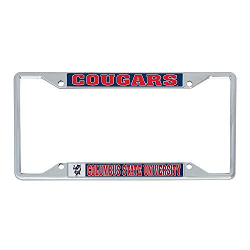 Desert Cactus Columbus State University Cougars NCAA Metal License Plate Frame for Front or Back of Car Officially Licensed (Mascot) Desert Cactus Columbus State University Cougars NCAA Metal License Plate Frame for Front or Back of Car Officially Licensed (Mascot)