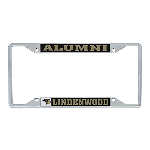 Desert Cactus Lindenwood University Lions NCAA Metal License Plate Frame for Front or Back of Car Officially Licensed (Alumni)